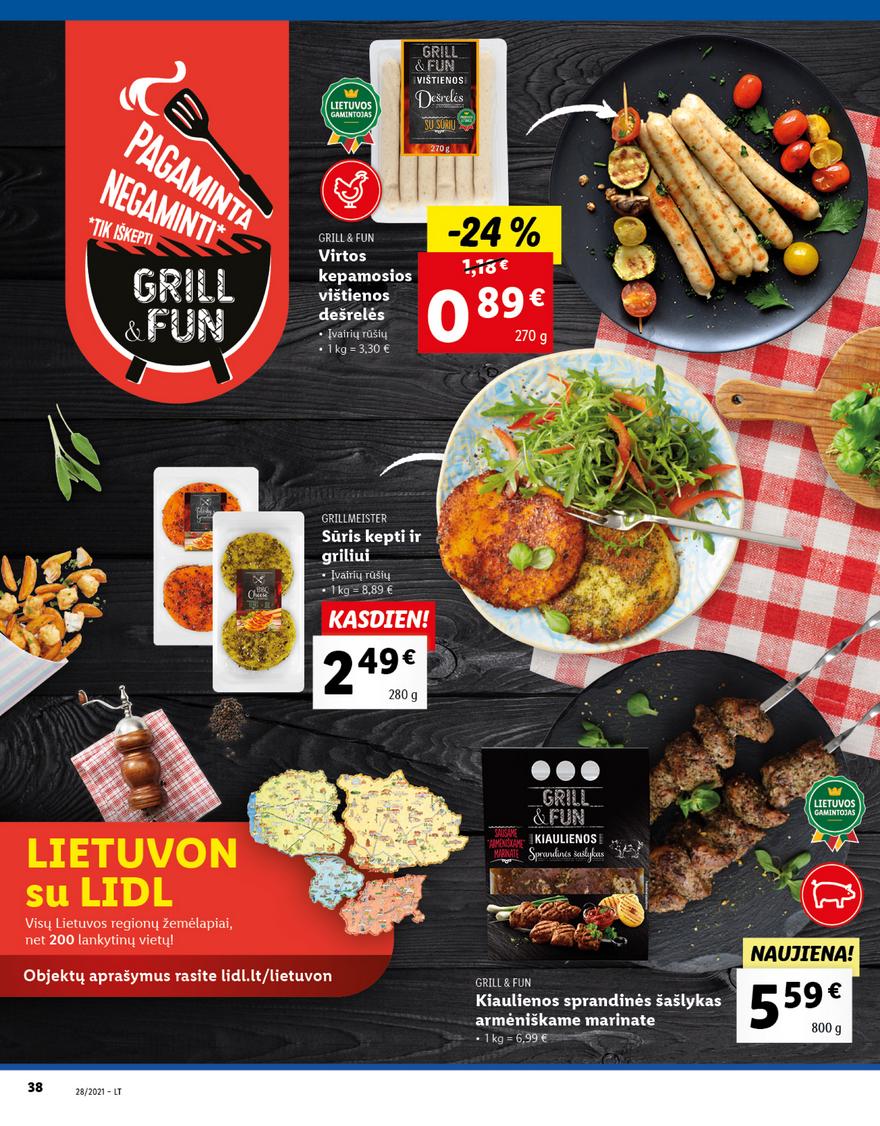 Lidl maisto prekių pasiūlymai akcijos nuo 
  2021-07-12 iki 
  2021-07-18 | Leidinukas.lt puslapis 38