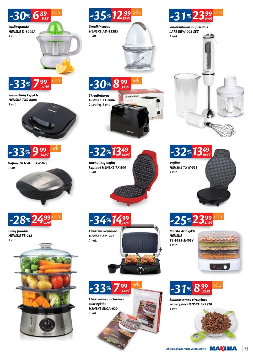 Maxima kaininis leidinys akcijos nuo 
  2020-03-17 iki 
  2020-03-23 | Leidinukas.lt puslapis 23