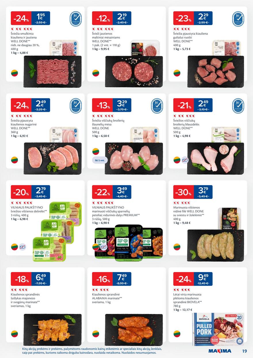 Maxima leidinys akcijos nuo 
  2025-06-17 iki 
  2025-06-23 | Leidinukas.lt puslapis 19