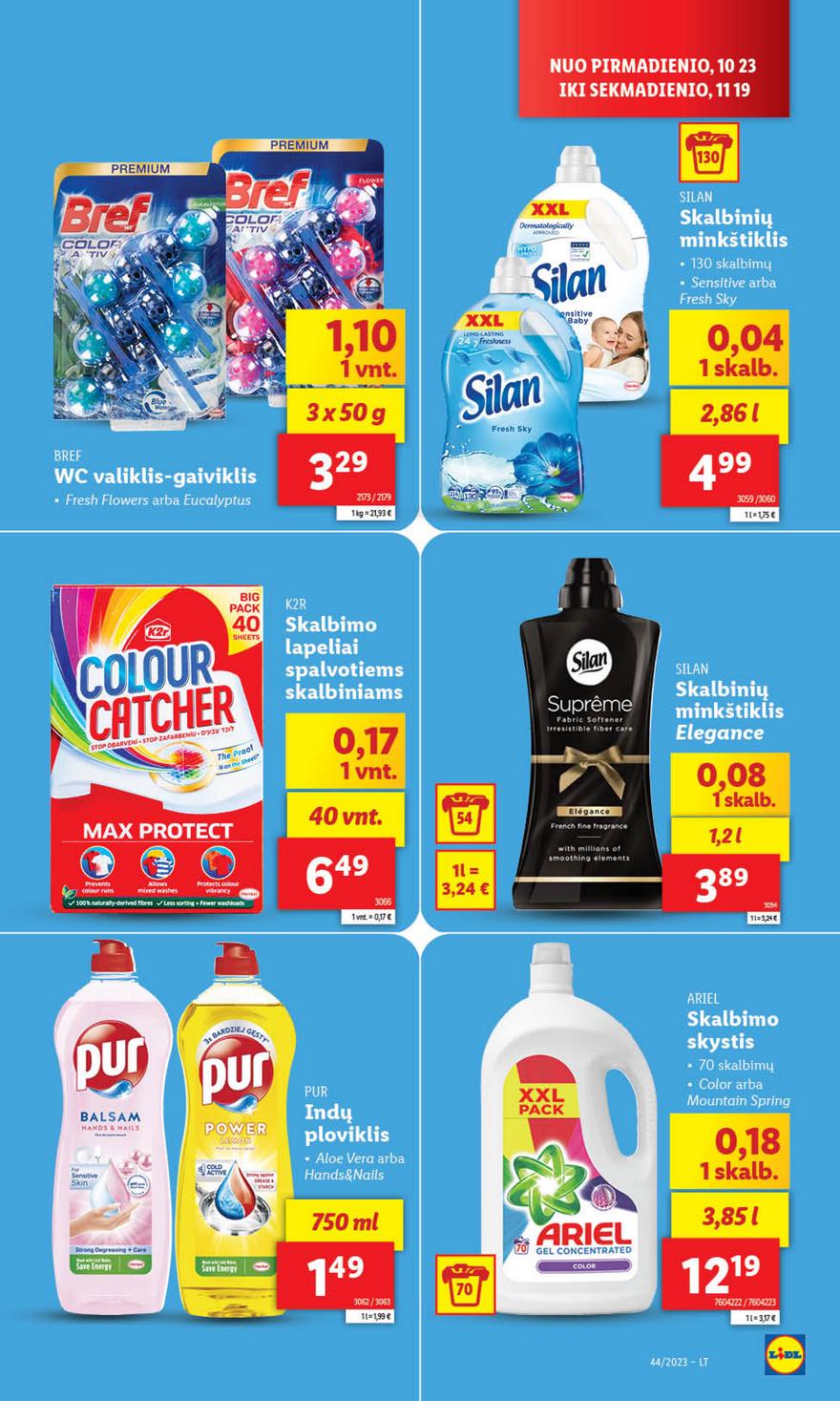 Lidl pasiūlymai akcijos nuo 
  2023-10-30 iki 
  2023-11-05 | Leidinukas.lt puslapis 41