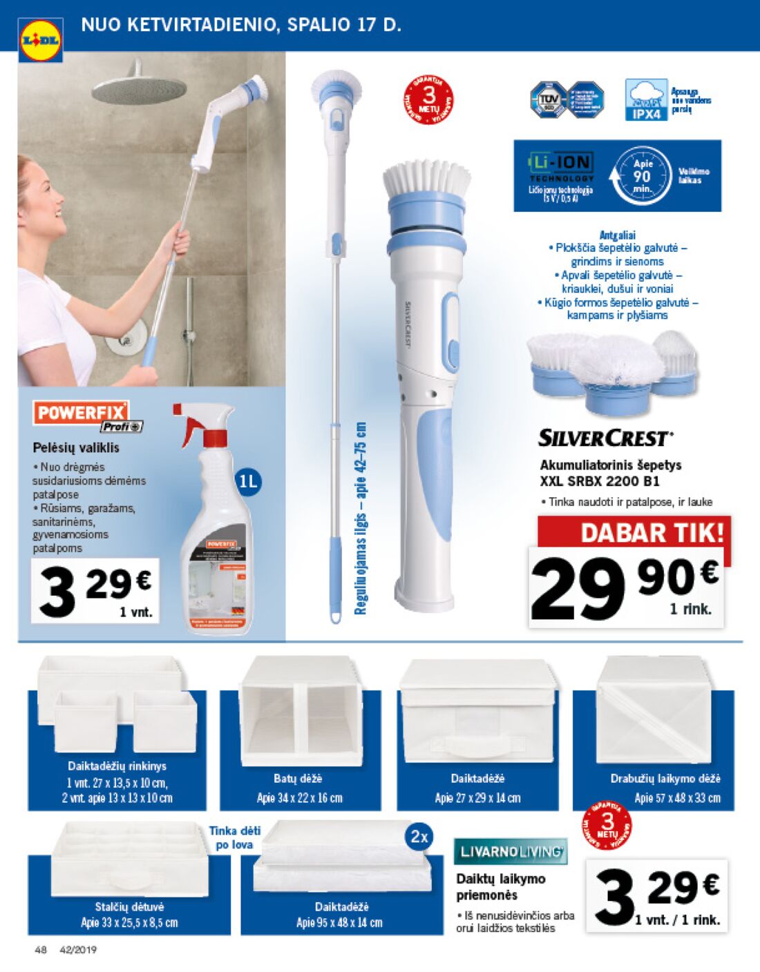 Lidl savaitinis leidinys akcijos nuo 
  2019-10-14 iki 
  2019-10-20 | Leidinukas.lt puslapis 48