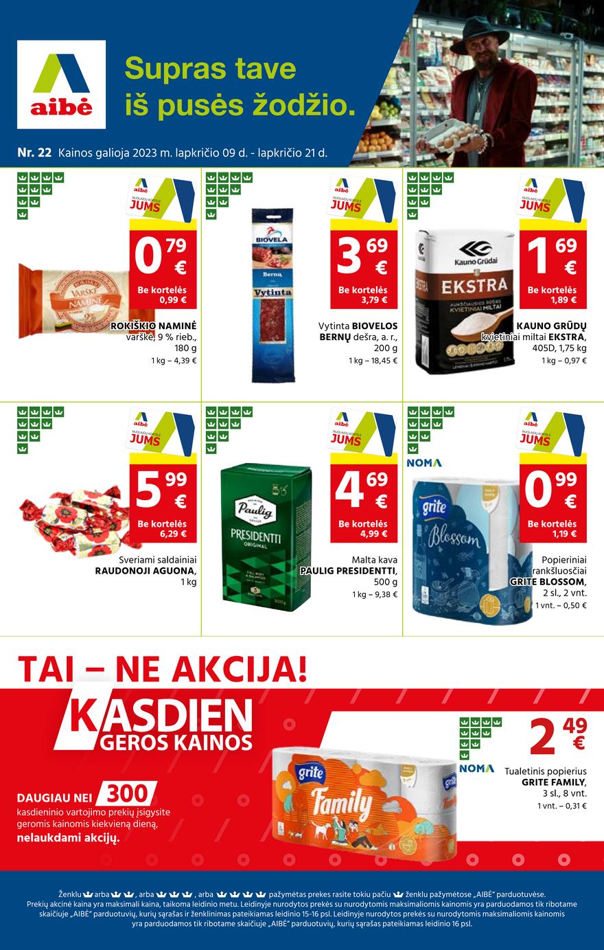 Aibė pasiūlymai akcijos nuo 
  2023-11-09 iki 
  2023-11-21 | Leidinukas.lt puslapis 1