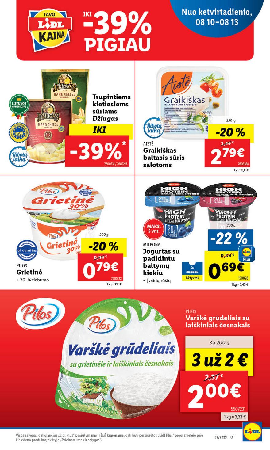 Lidl pasiūlymai akcijos nuo 
  2023-08-07 iki 
  2023-08-13 | Leidinukas.lt puslapis 63