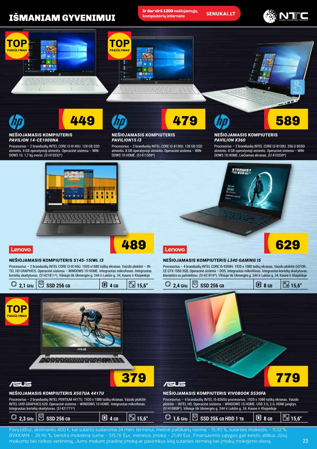 Senukai reklaminis leidinys akcijos nuo 
  2019-10-03 iki 
  2019-11-04 | Leidinukas.lt puslapis 23
