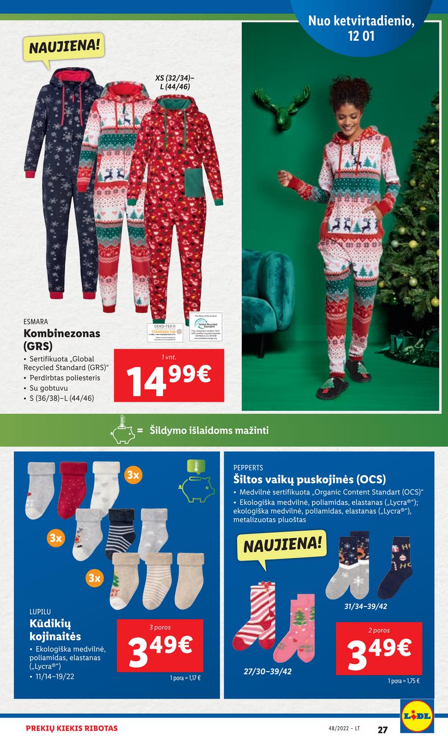 Lidl pasiūlymai akcijos nuo 
  2022-11-28 iki 
  2022-12-04 | Leidinukas.lt puslapis 27