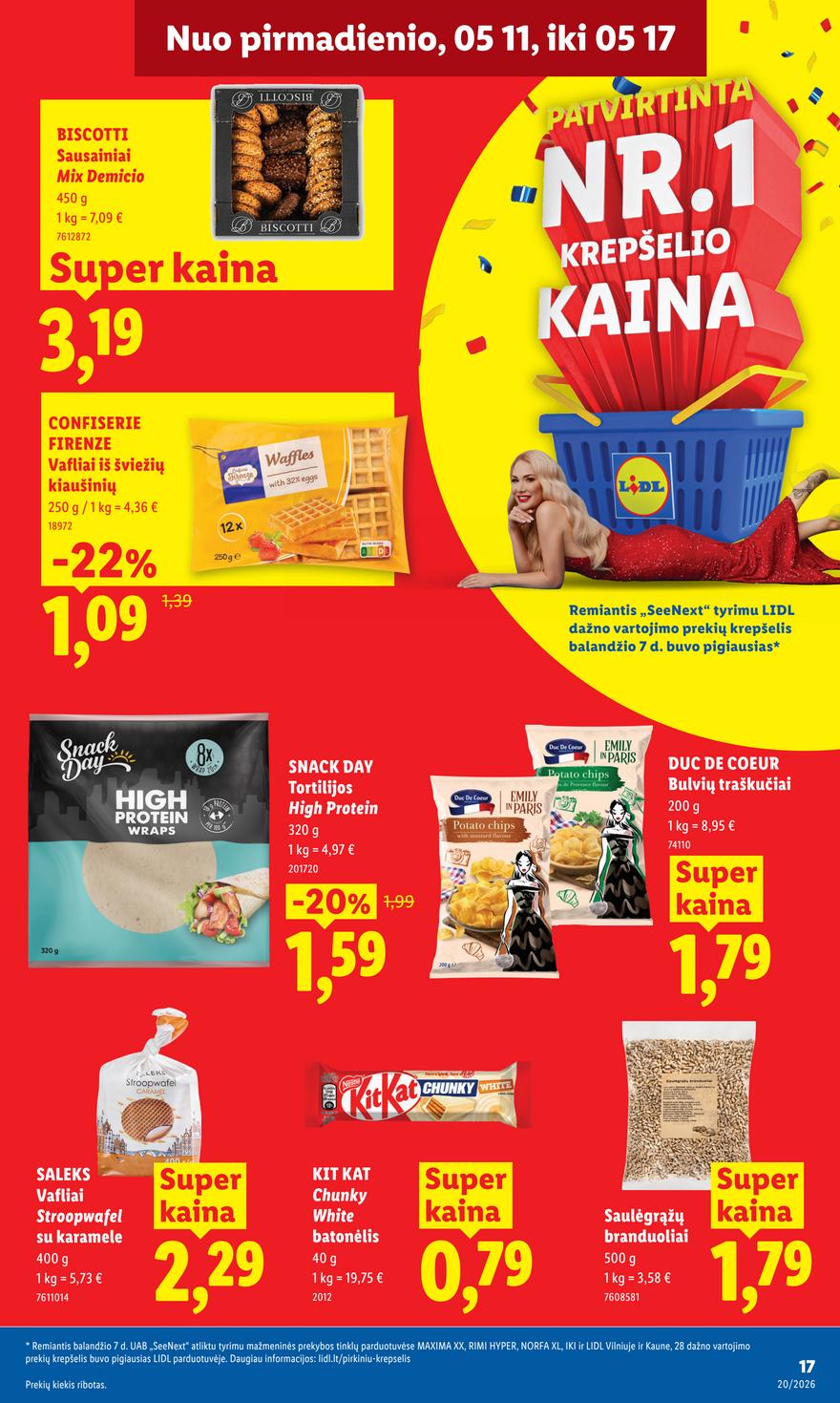 Lidl leidinys akcijos nuo 
  2026-05-11 iki 
  2026-05-17 | Leidinukas.lt puslapis 17