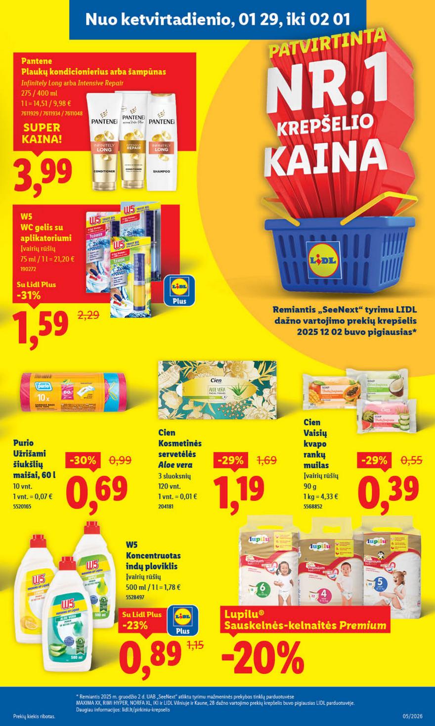 Lidl leidinys naujas akcijos nuo 
  2026-01-26 iki 
  2026-02-01 | Leidinukas.lt puslapis 19