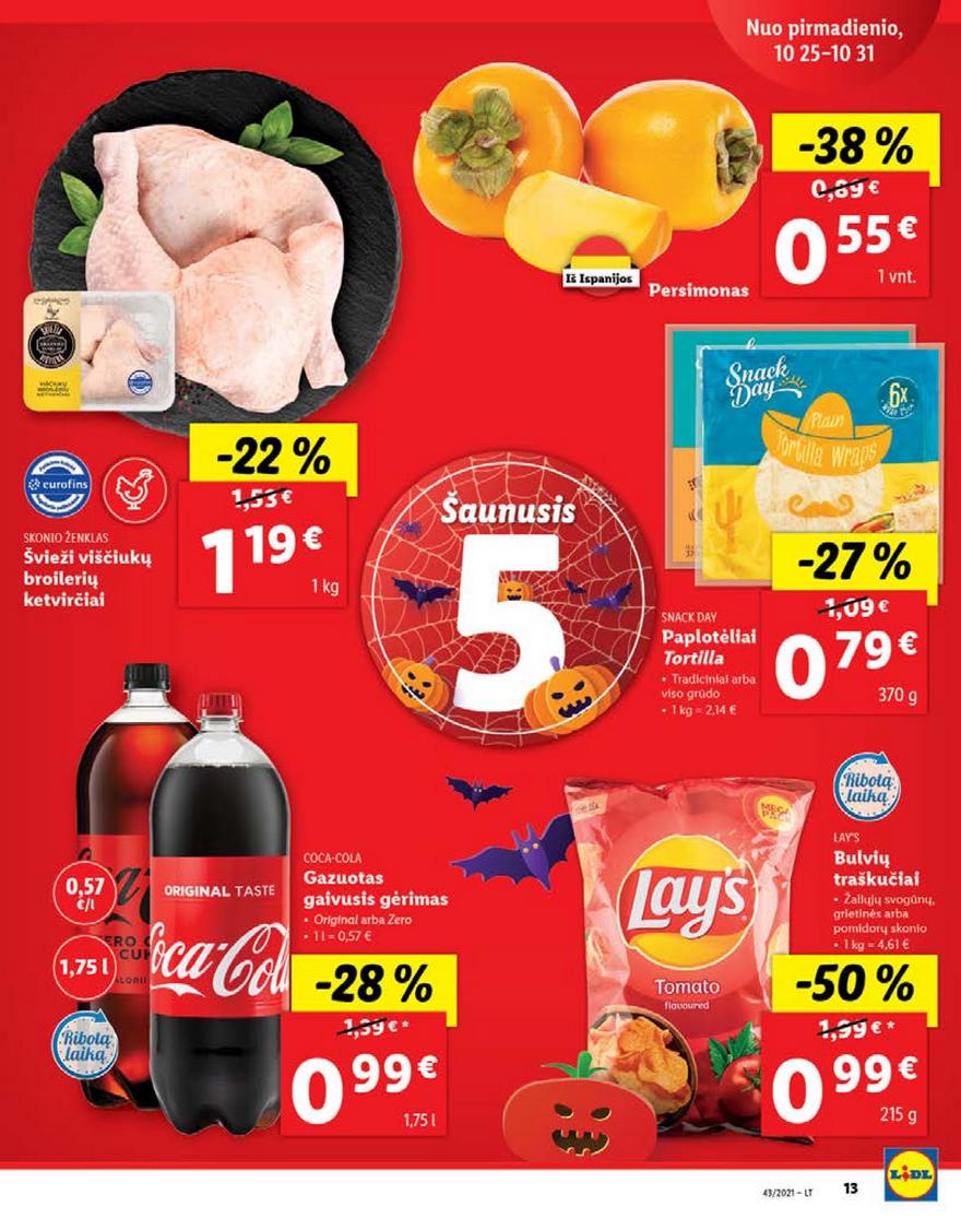 Lidl pasiūlymai akcijos nuo 
  2021-10-25 iki 
  2021-10-31 | Leidinukas.lt puslapis 13