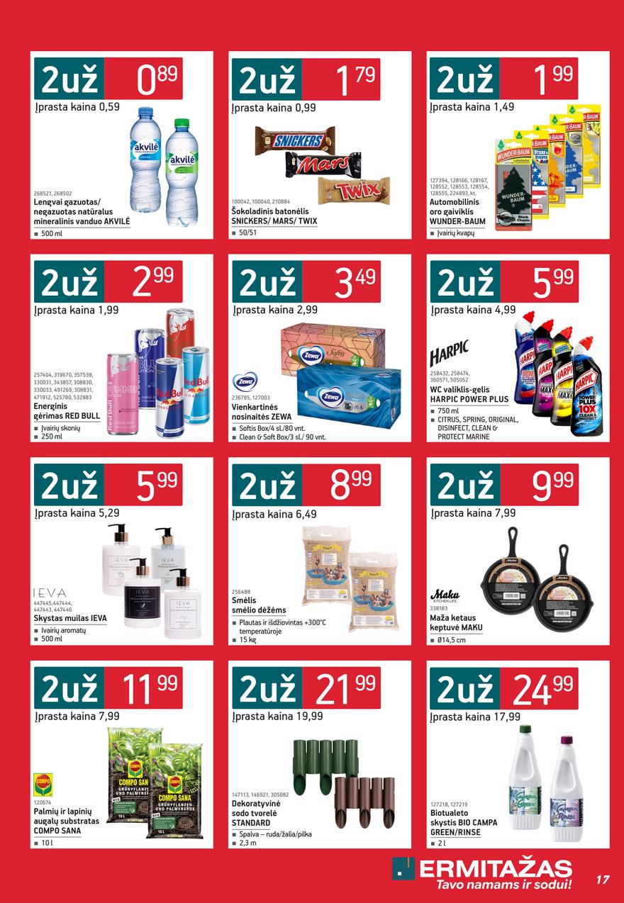 Ermitažas leidinys akcijos nuo 
  2026-06-01 iki 
  2026-06-30 | Leidinukas.lt puslapis 17