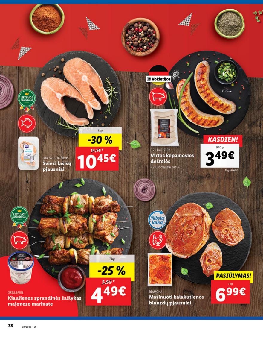 Lidl maisto prekių pasiūlymai akcijos nuo 
  2022-05-30 iki 
  2022-06-05 | Leidinukas.lt puslapis 38