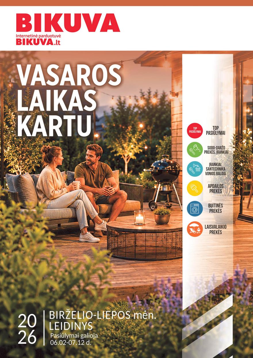 Bikuva nuolaidos akcijos nuo 
  2026-06-02 iki 
  2026-07-12 | Leidinukas.lt puslapis 1