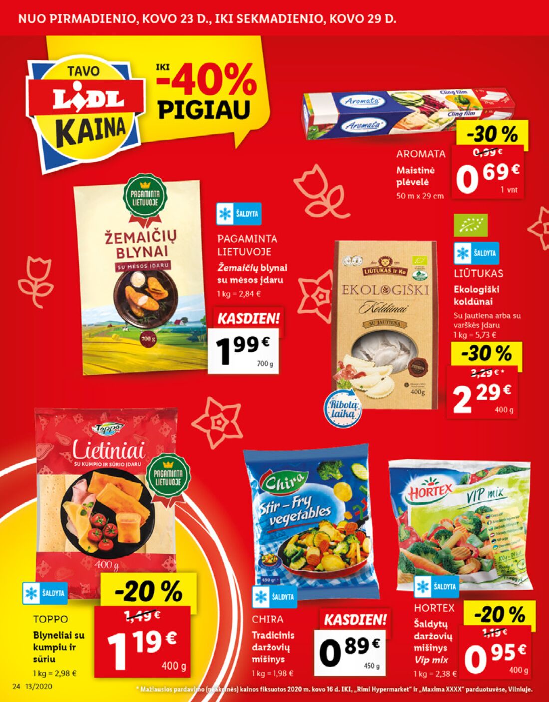 Lidl savaitinis leidinys akcijos nuo 
  2020-03-23 iki 
  2020-03-29 | Leidinukas.lt puslapis 24