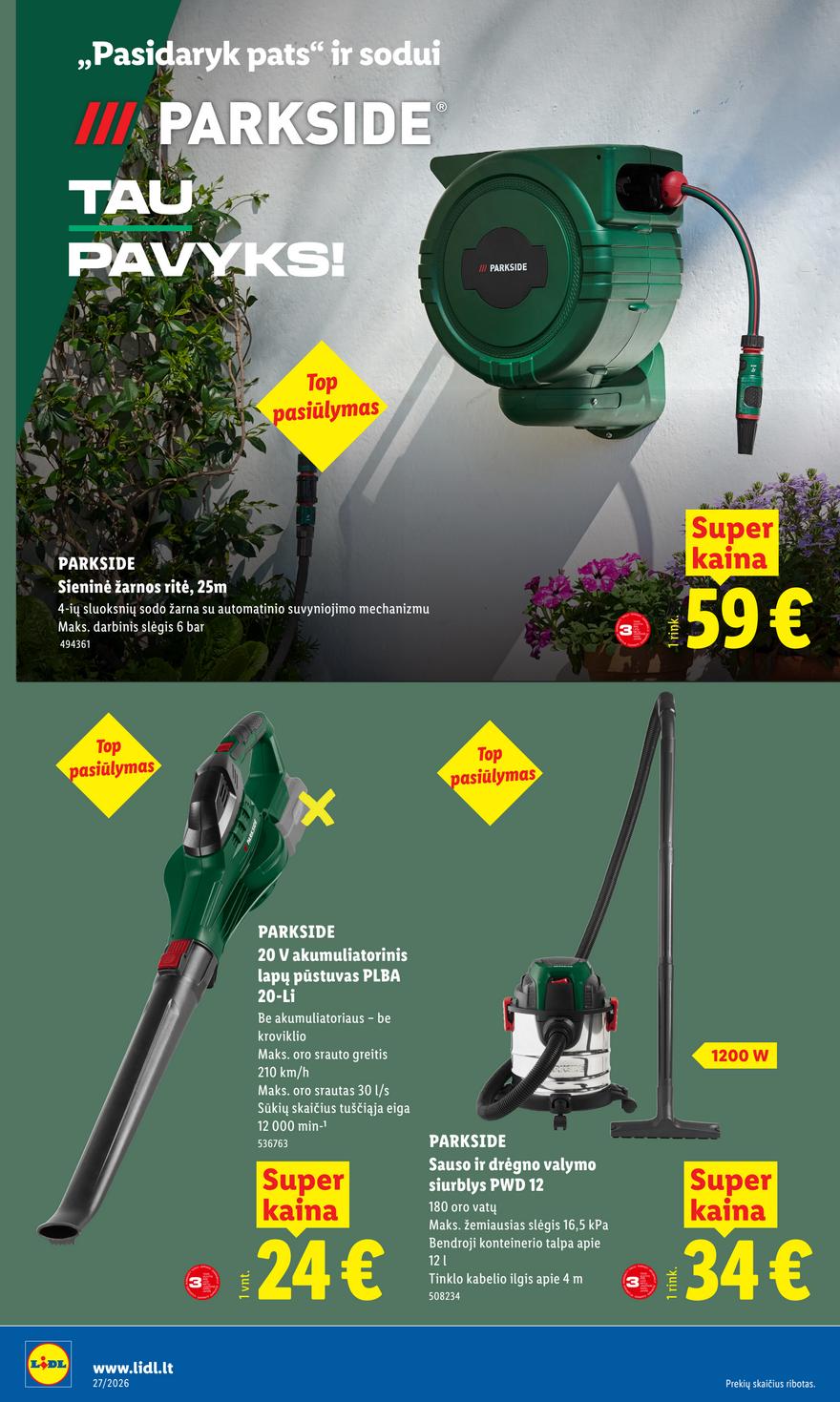 Lidl leidinys akcijos nuo 
  2026-06-29 iki 
  2026-07-05 | Leidinukas.lt puslapis 4