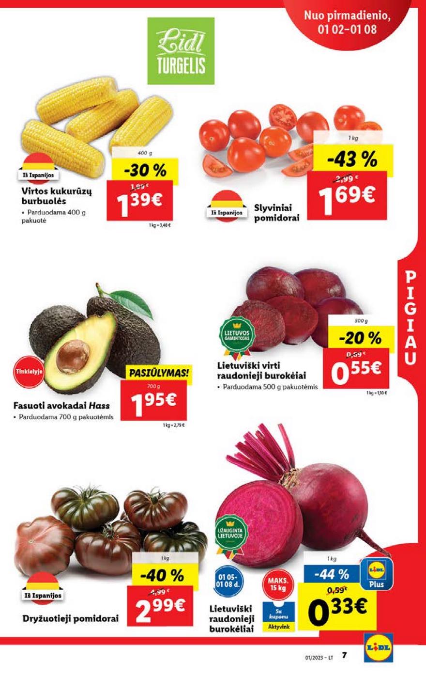 Ldil maisto leidinys akcijos nuo 
  2023-01-02 iki 
  2023-01-08 | Leidinukas.lt puslapis 7