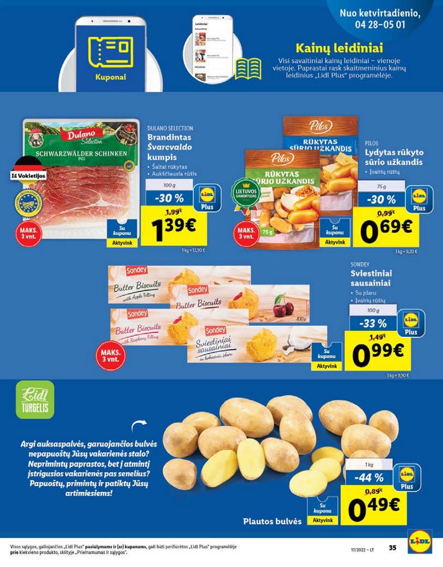 Ldil maisto leidinys akcijos nuo 
  2022-04-25 iki 
  2022-05-01 | Leidinukas.lt puslapis 35