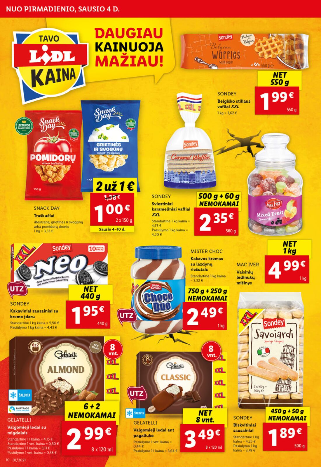 Lidl savaitinis leidinys akcijos nuo 
  2021-01-04 iki 
  2021-01-10 | Leidinukas.lt puslapis 10
