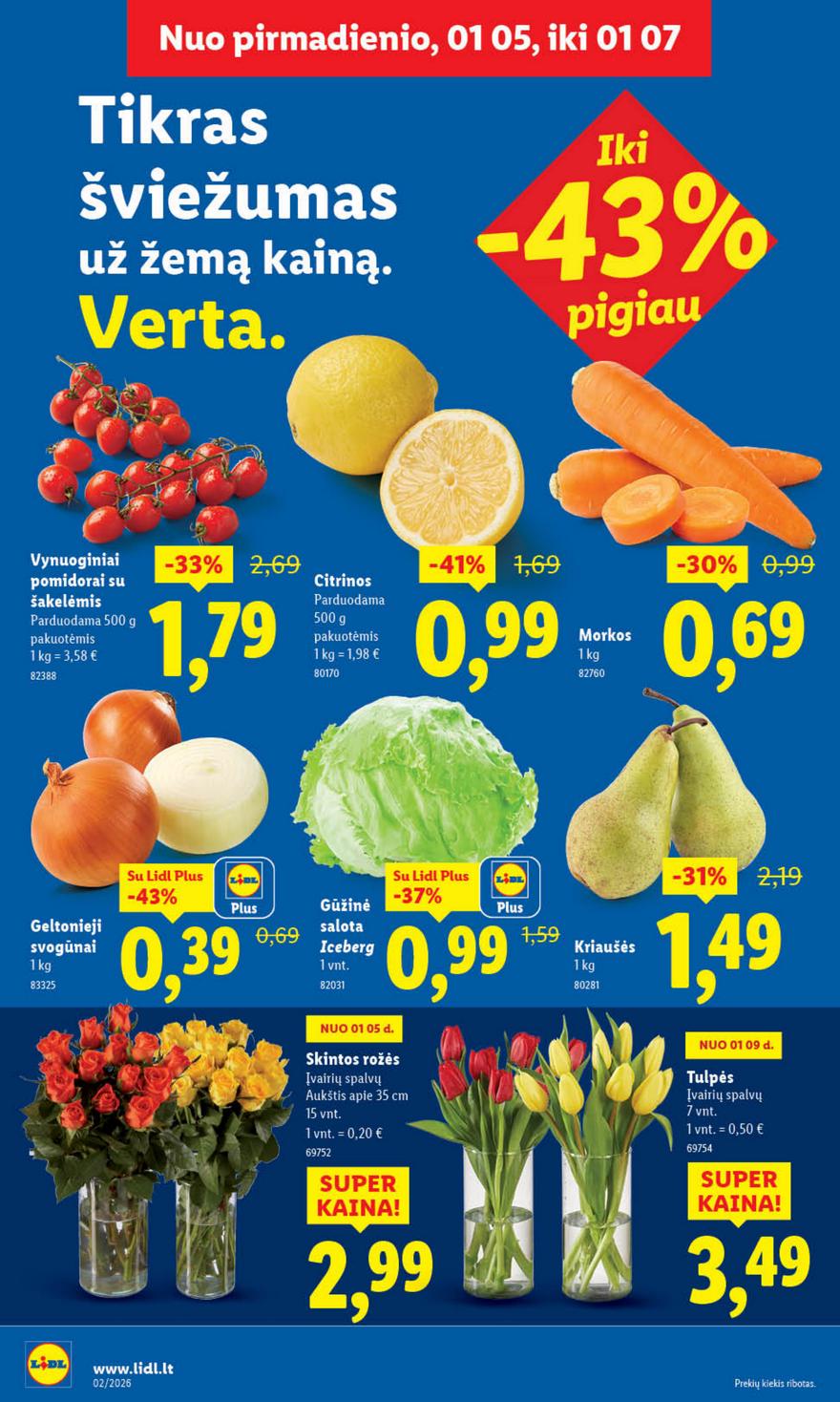 Lidl leidinys akcijos nuo 
  2026-01-05 iki 
  2026-01-11 | Leidinukas.lt puslapis 6
