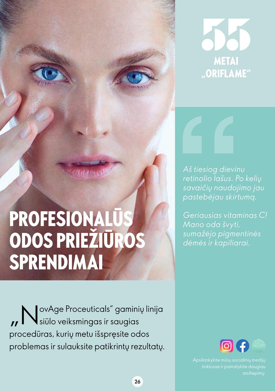 Oriflame katalogas akcijos nuo 
  2022-08-24 iki 
  2022-09-13 | Leidinukas.lt puslapis 26