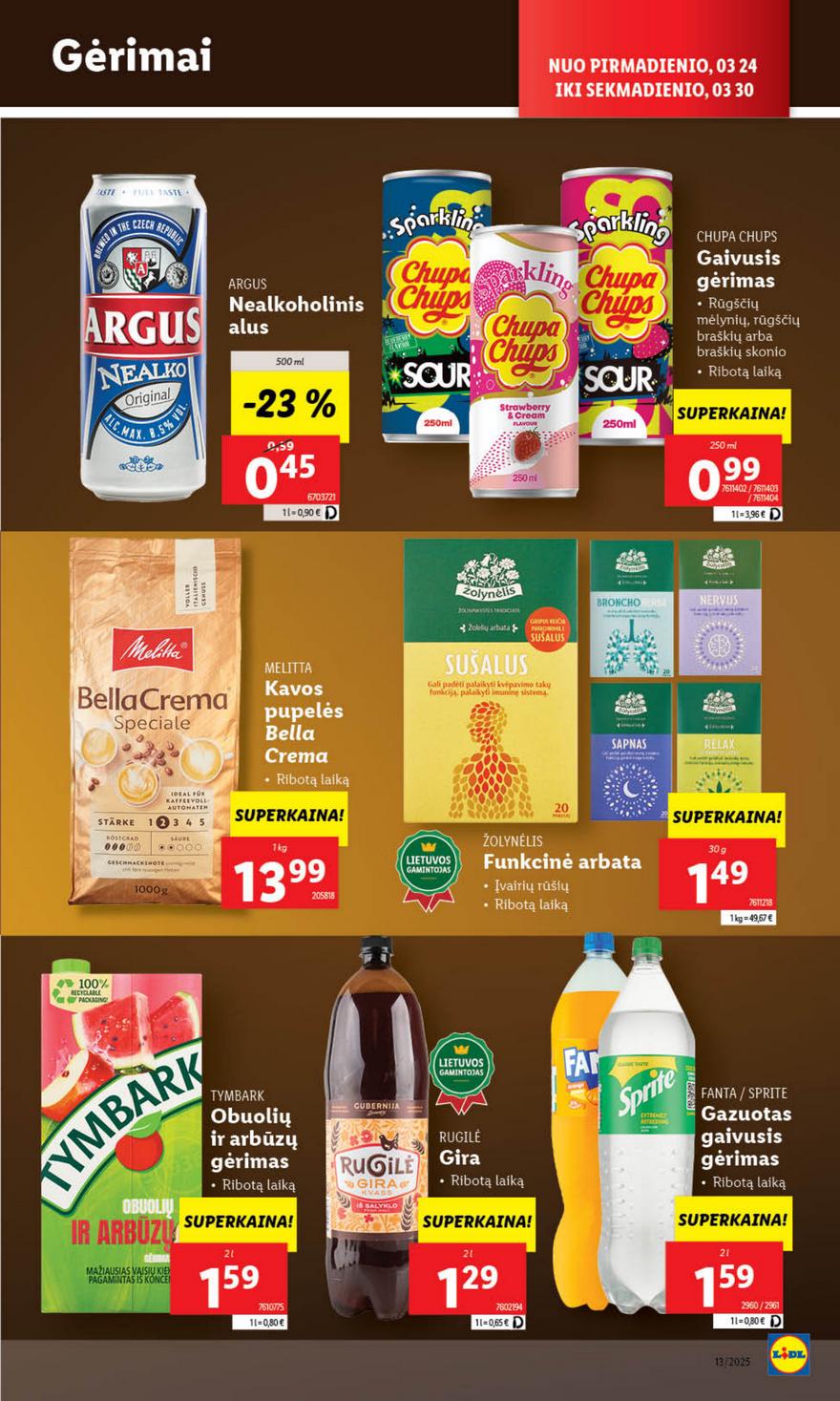 Lidl leidinys naujas akcijos nuo 
  2025-03-24 iki 
  2025-03-30 | Leidinukas.lt puslapis 45