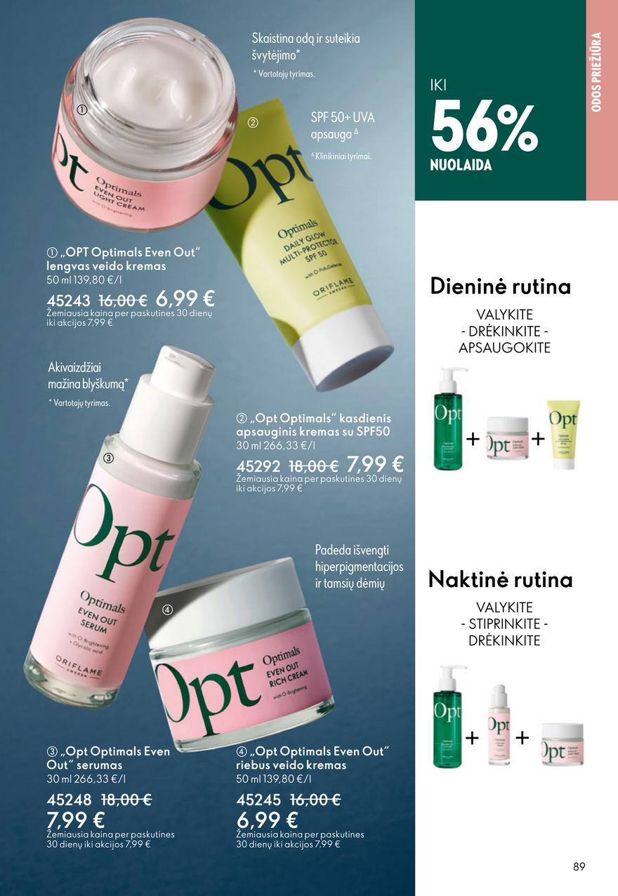 Oriflame katalogas akcijos nuo 
  2025-10-29 iki 
  2025-11-18 | Leidinukas.lt puslapis 89