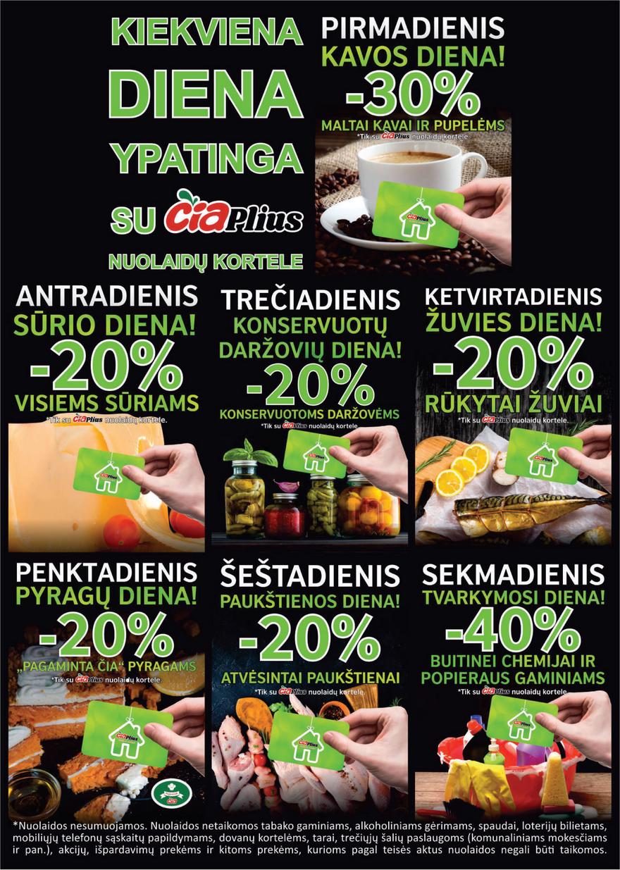 Čia market leidinys akcijos nuo 
  2021-11-09 iki 
  2021-11-22 | Leidinukas.lt puslapis 15