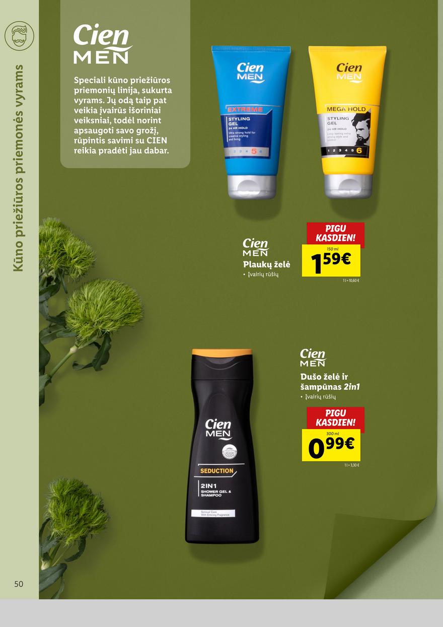 Lidl pasiūlymai akcijos nuo 
  2022-10-13 iki 
  2022-10-19 | Leidinukas.lt puslapis 50