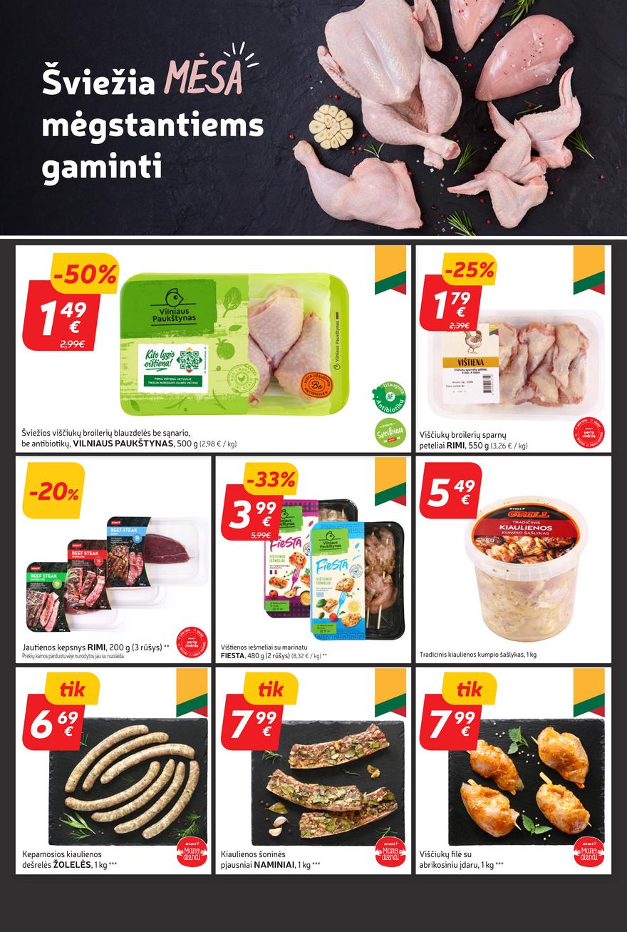 Rimi savaitinis leidinys akcijos nuo 
  2024-04-02 iki 
  2024-04-08 | Leidinukas.lt puslapis 6