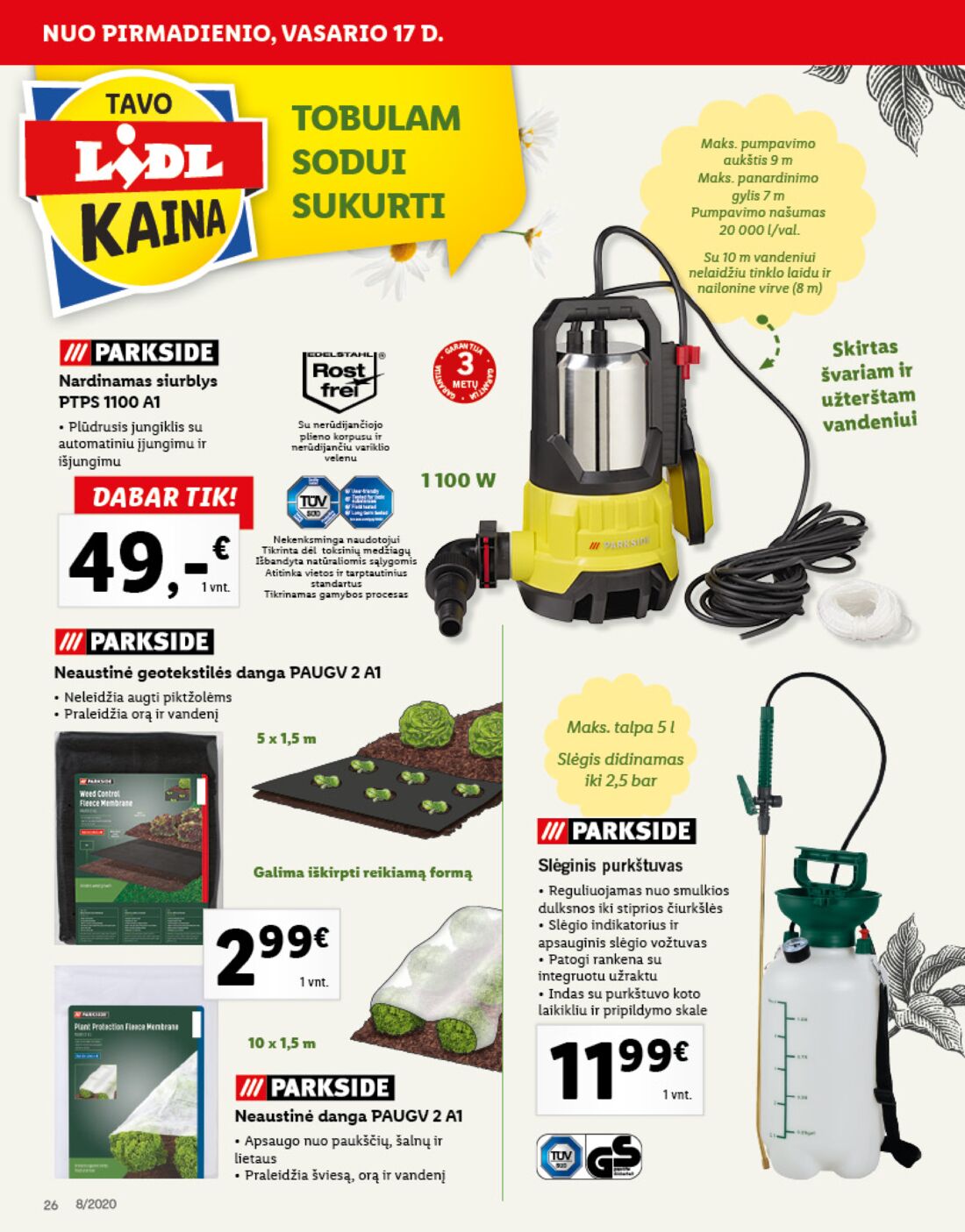 Lidl savaitinis leidinys akcijos nuo 
  2020-02-17 iki 
  2020-02-23 | Leidinukas.lt puslapis 26