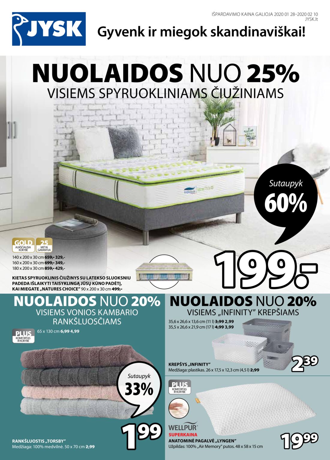Jysk leidinys akcijos nuo 
  2020-01-28 iki 
  2020-02-10 | Leidinukas.lt puslapis 1
