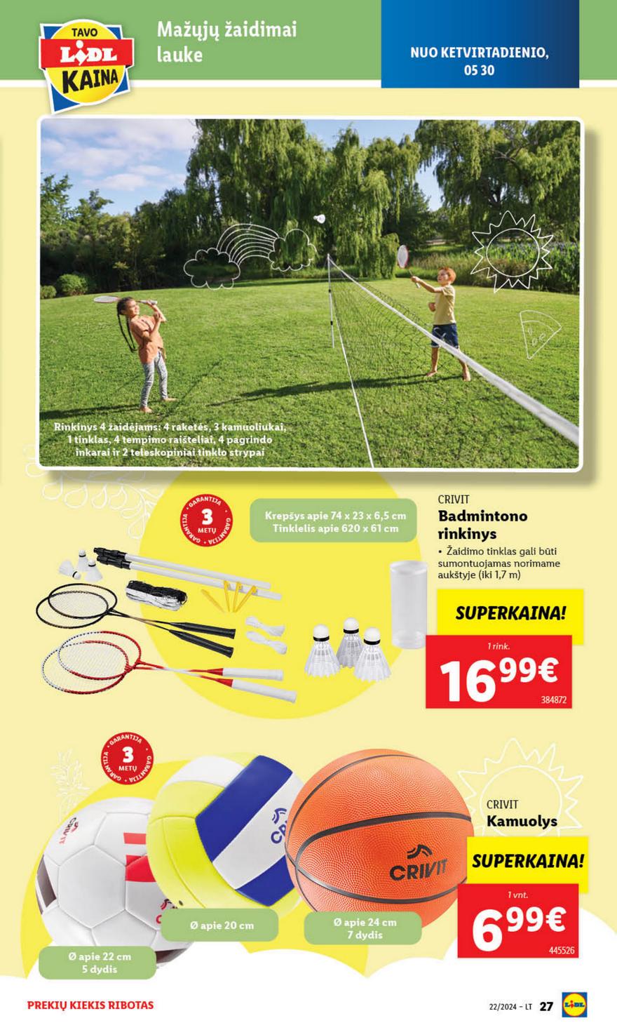 Lidl ne maisto leidinys akcijos nuo 
  2024-05-27 iki 
  2024-06-02 | Leidinukas.lt puslapis 27