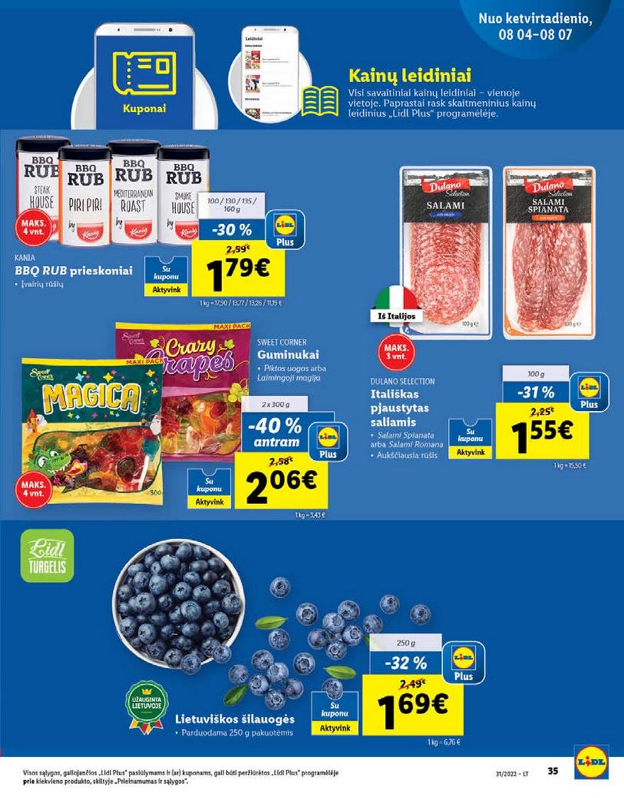 Ldil maisto leidinys akcijos nuo 
  2022-08-01 iki 
  2022-08-07 | Leidinukas.lt puslapis 35