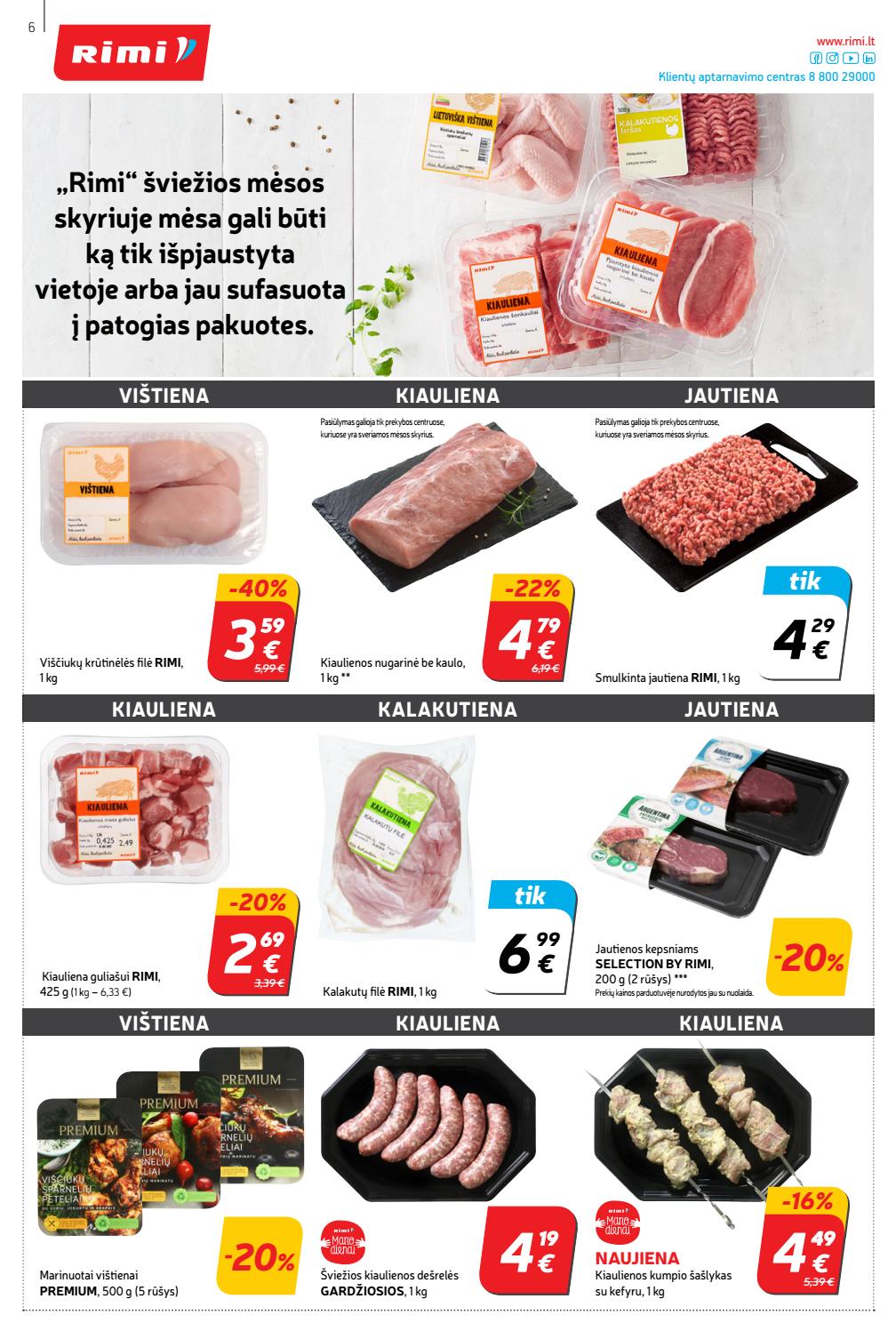 Rimi savaitinis leidinys akcijos nuo 
  2020-05-05 iki 
  2020-05-11 | Leidinukas.lt puslapis 6