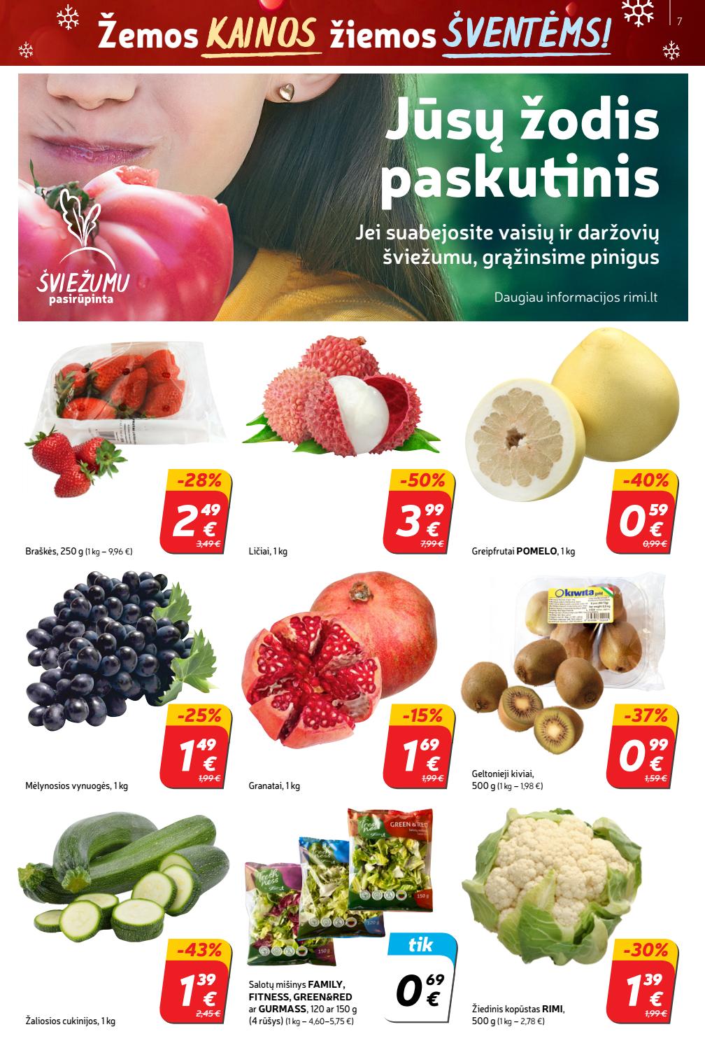 Rimi savaitinis leidinys akcijos nuo 
  2020-12-28 iki 
  2021-01-04 | Leidinukas.lt puslapis 7