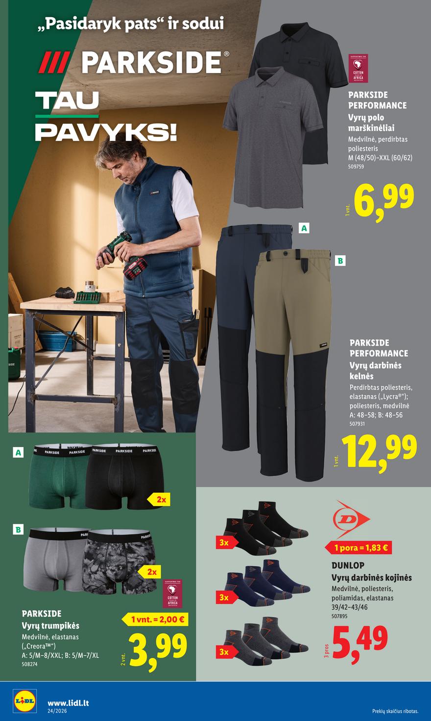 Lidl leidinys naujas akcijos nuo 
  2026-06-08 iki 
  2026-06-14 | Leidinukas.lt puslapis 22