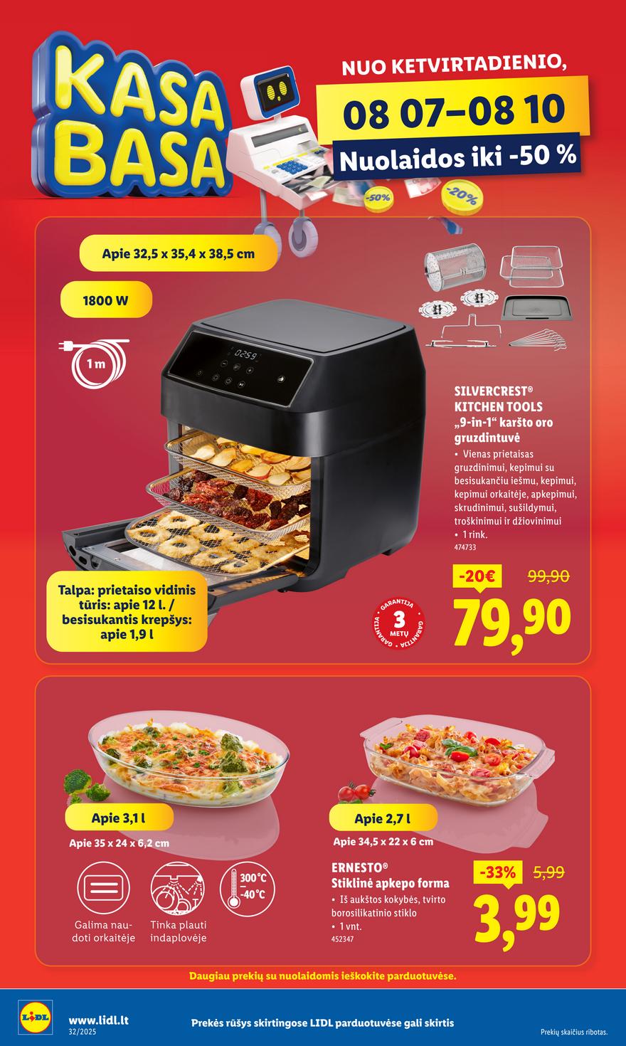 Lidl ne maisto leidinys akcijos nuo 
  2025-08-04 iki 
  2025-08-10 | Leidinukas.lt puslapis 46