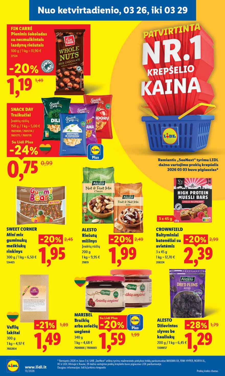 Lidl leidinys naujas akcijos nuo 
  2026-03-23 iki 
  2026-03-29 | Leidinukas.lt puslapis 28