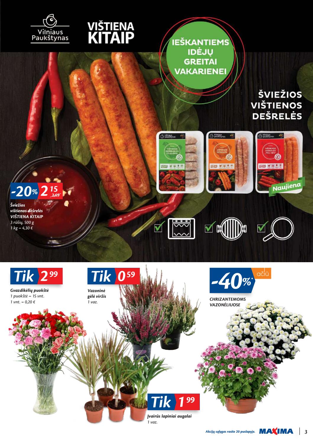 Maxima kaininis leidinys akcijos nuo 
  2019-10-22 iki 
  2019-10-28 | Leidinukas.lt puslapis 3
