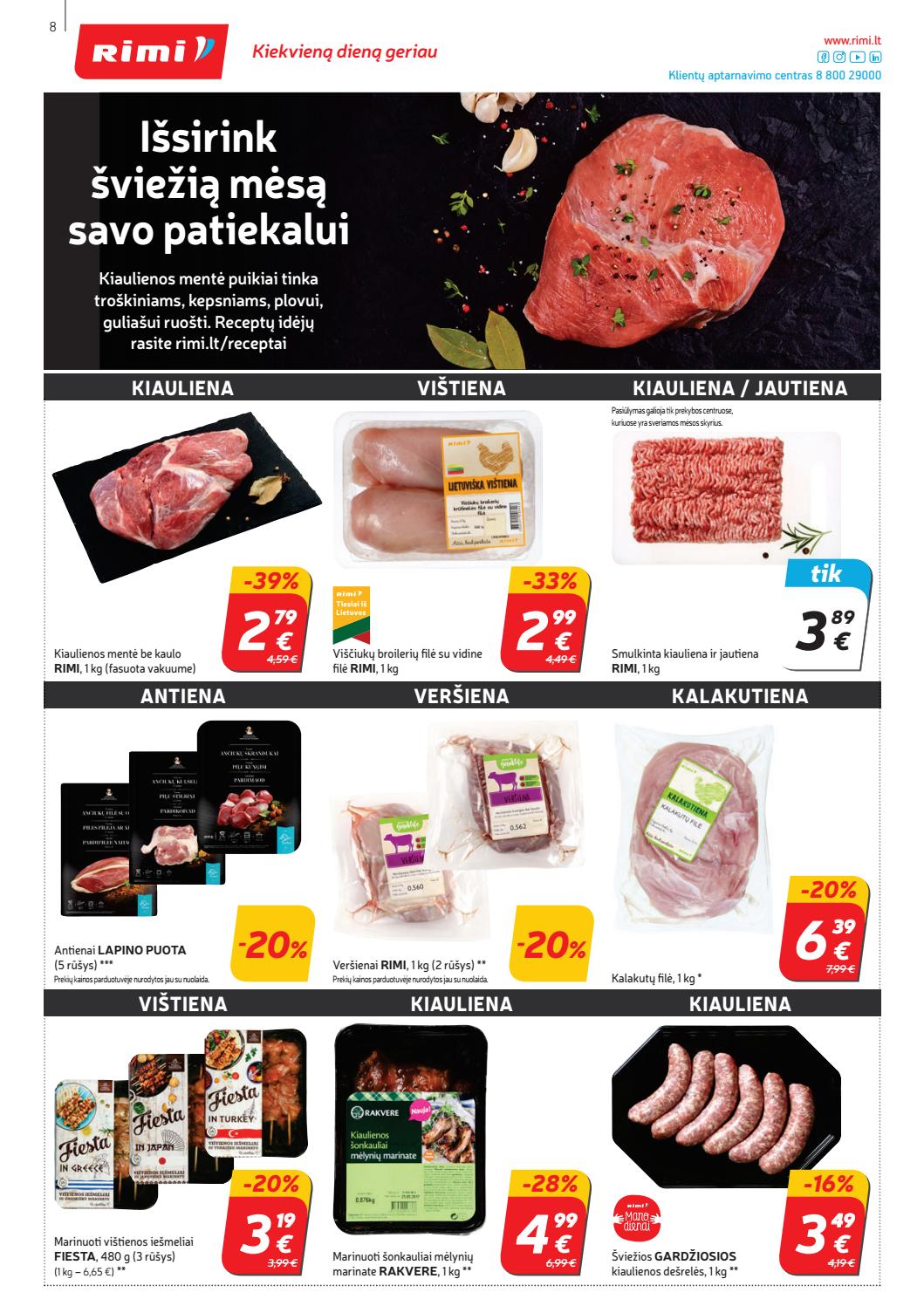 Rimi savaitinis leidinys akcijos nuo 
  2020-09-01 iki 
  2020-09-07 | Leidinukas.lt puslapis 8