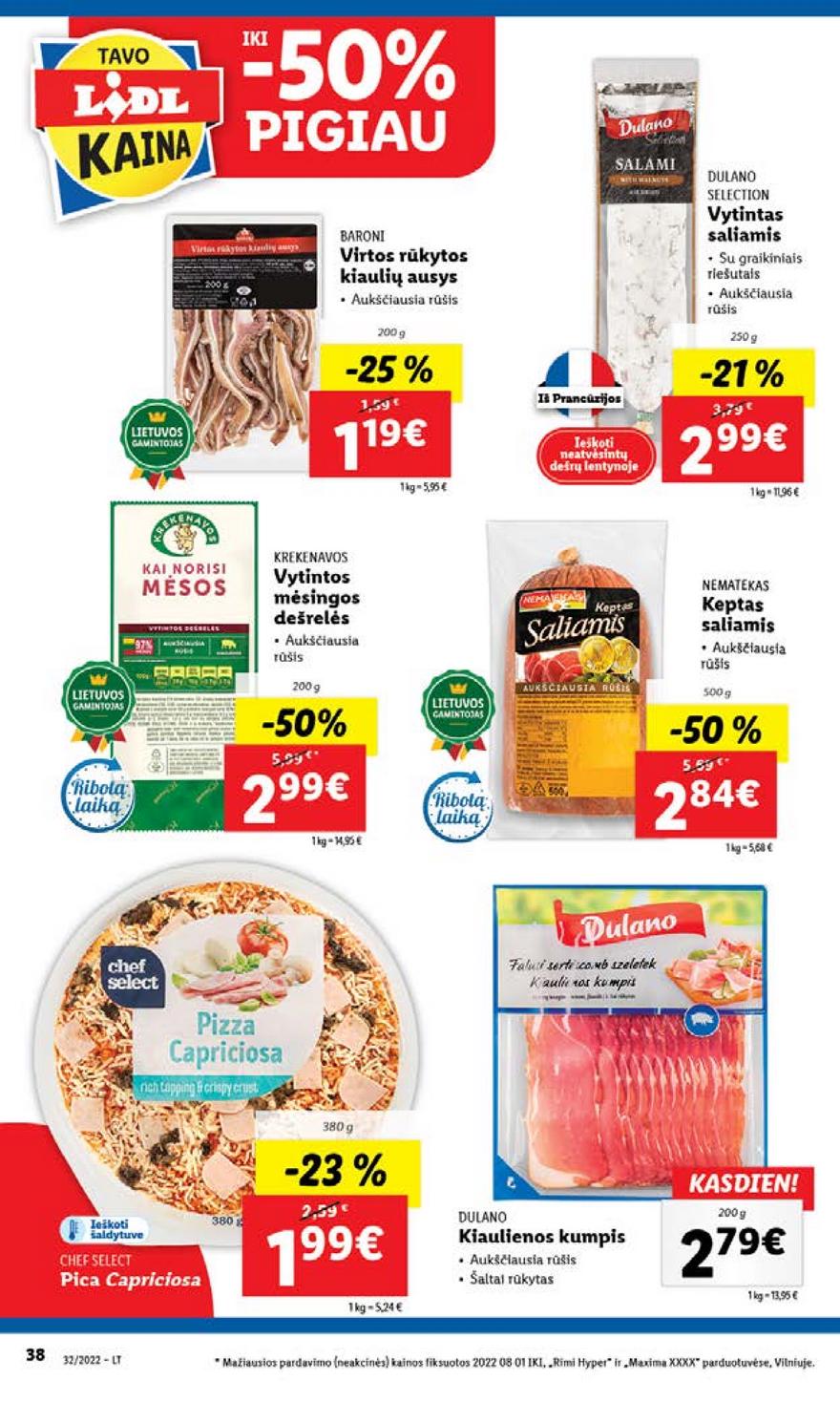 Ldil maisto leidinys akcijos nuo 
  2022-08-08 iki 
  2022-08-14 | Leidinukas.lt puslapis 38