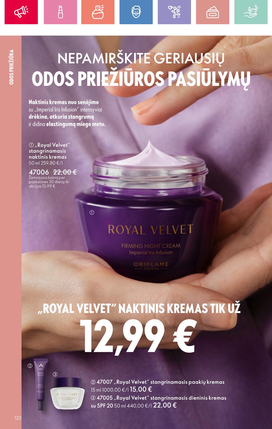 Oriflame katalogas akcijos nuo 
  2025-06-22 iki 
  2025-07-12 | Leidinukas.lt puslapis 120