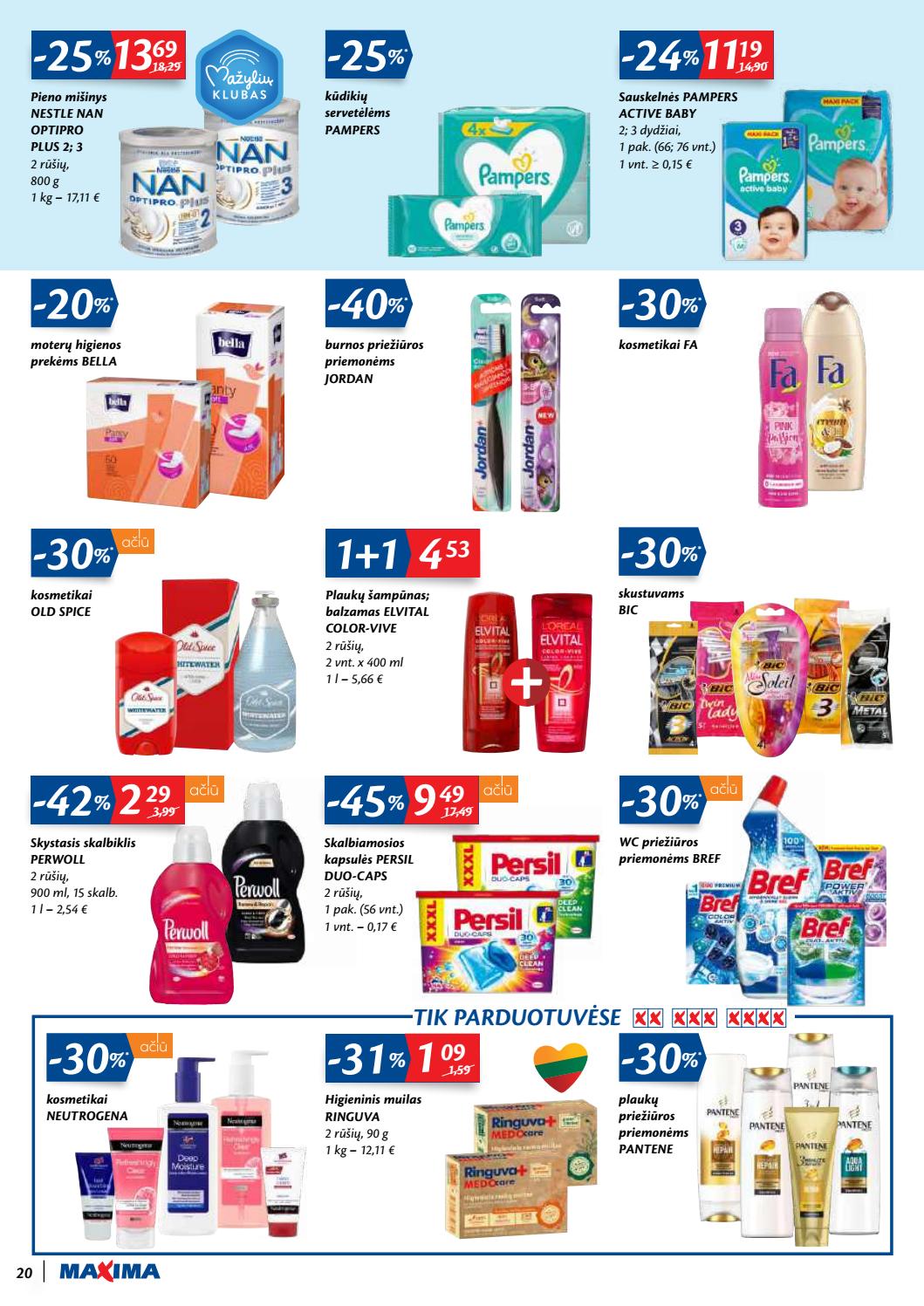 Maxima kaininis leidinys akcijos nuo 
  2020-08-25 iki 
  2020-08-31 | Leidinukas.lt puslapis 20
