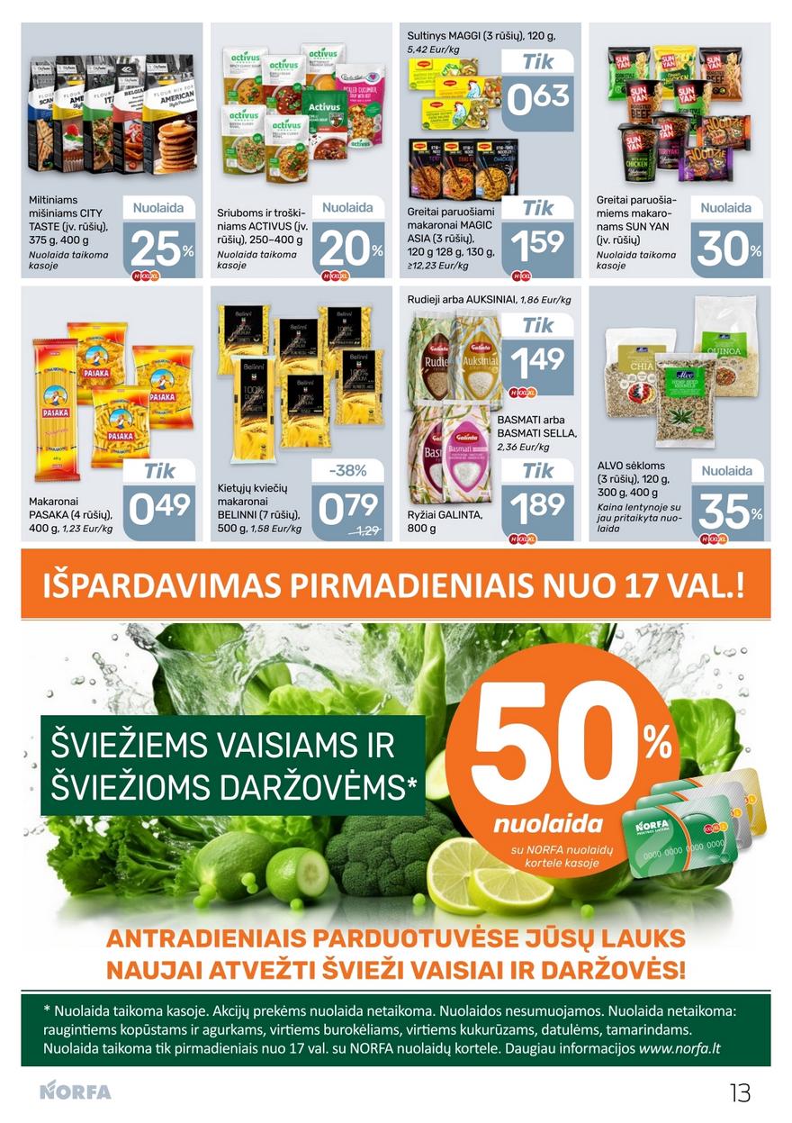 Norfos leidinys akcijos nuo 
  2026-05-28 iki 
  2026-06-10 | Leidinukas.lt puslapis 13