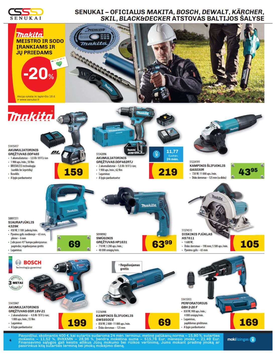 Senukai reklaminis leidinys akcijos nuo 
  2019-10-31 iki 
  2019-11-18 | Leidinukas.lt puslapis 4