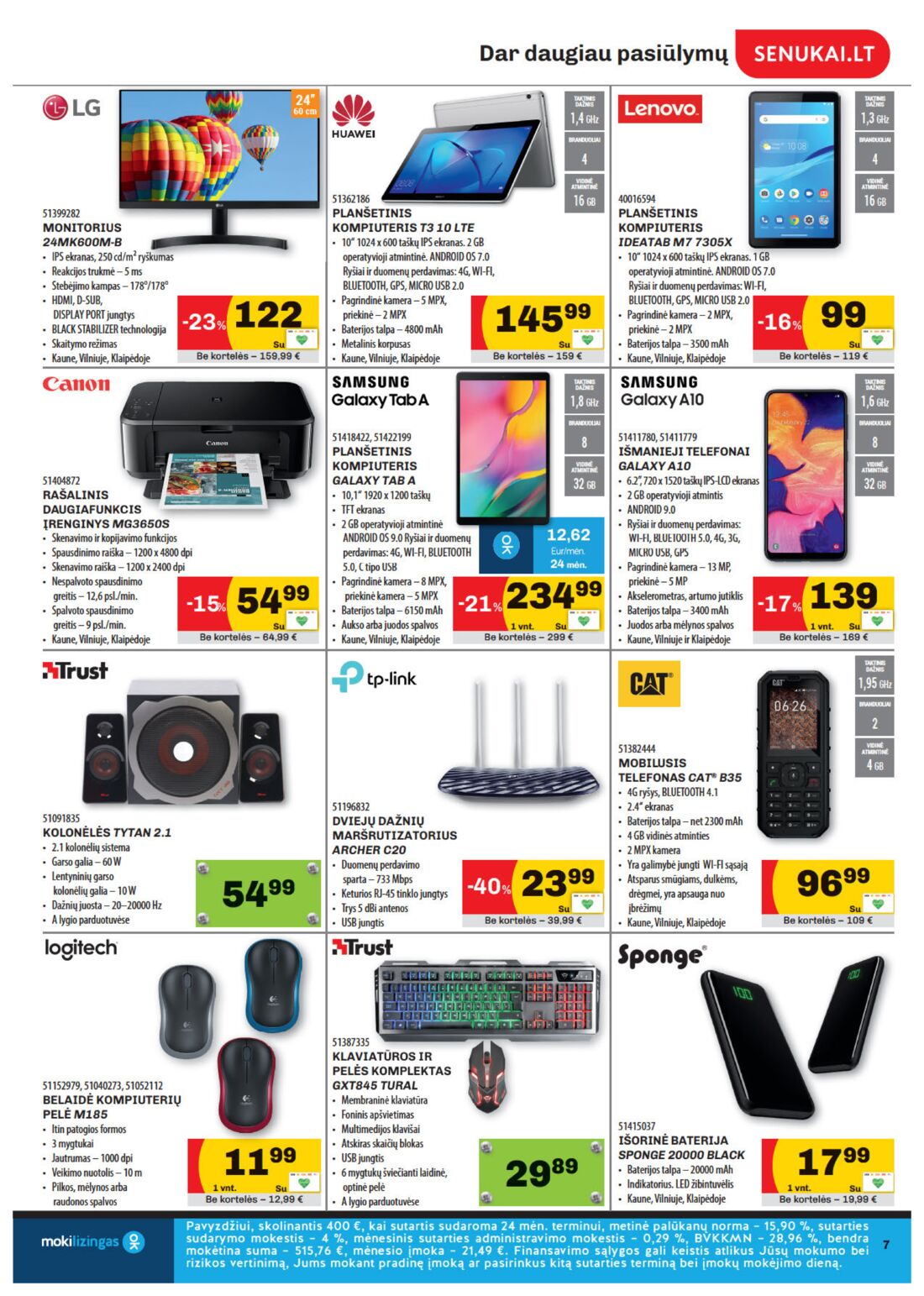 Senukai reklaminis leidinys akcijos nuo 
  2020-02-06 iki 
  2020-02-24 | Leidinukas.lt puslapis 7