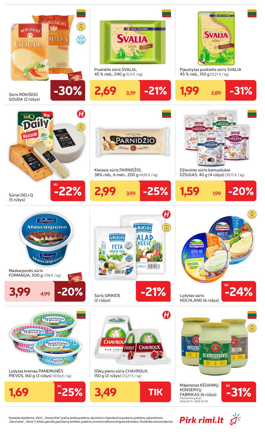 Rimi leidinys akcijos nuo 
  2026-03-24 iki 
  2026-03-30 | Leidinukas.lt puslapis 19