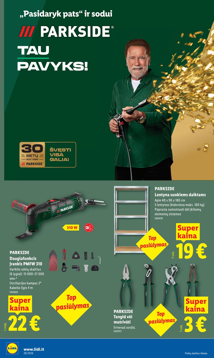 Lidl leidinys akcijos nuo 
  2026-07-06 iki 
  2026-07-12 | Leidinukas.lt puslapis 12