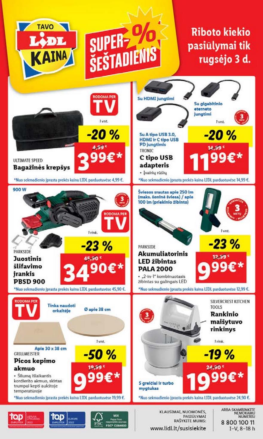 Ldil ne maisto prekių pasiūlymai akcijos nuo 
  2022-08-29 iki 
  2022-09-04 | Leidinukas.lt puslapis 32
