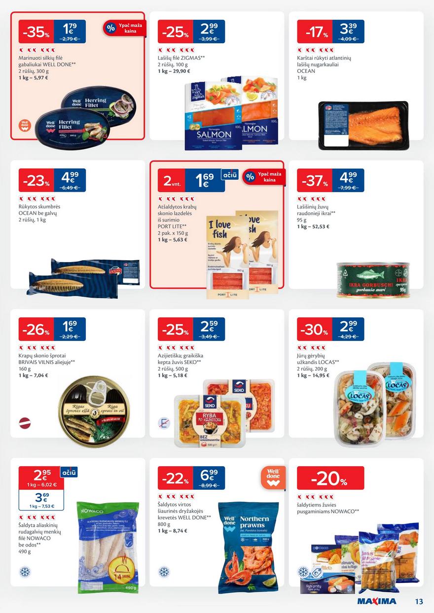 Maxima kaininis leidinys akcijos nuo 
  2023-12-05 iki 
  2023-12-11 | Leidinukas.lt puslapis 13