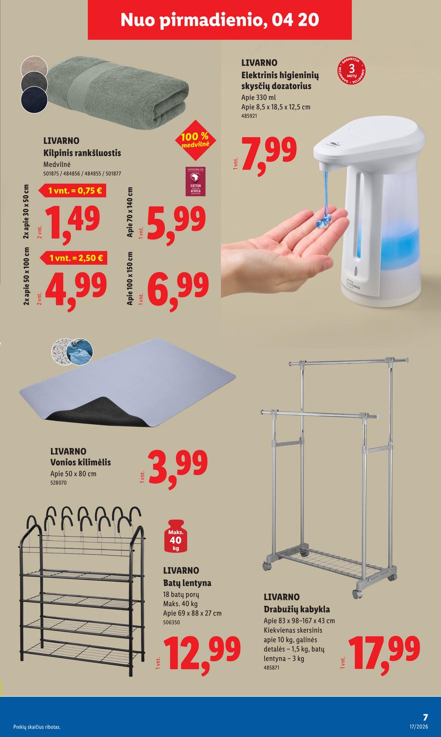 Lidl leidinys akcijos nuo 
  2026-04-20 iki 
  2026-04-26 | Leidinukas.lt puslapis 7