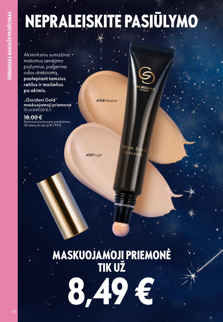 Oriflame katalogas akcijos nuo 
  2025-12-10 iki 
  2025-12-30 | Leidinukas.lt puslapis 88